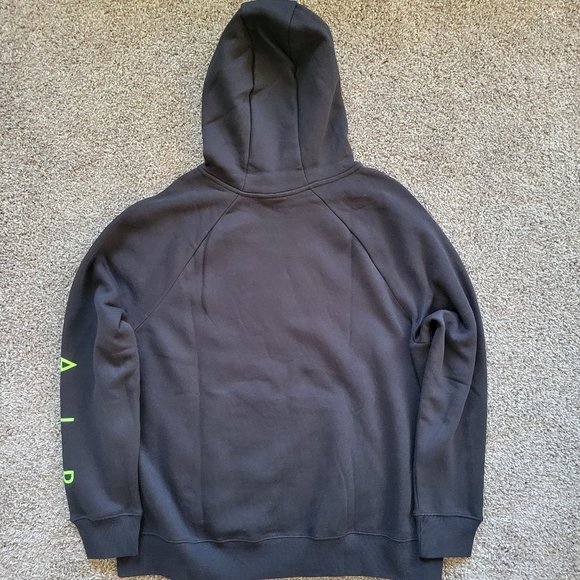 Nike Air Black Pullover Cotton Blend Hoodie Women's Sizes - Picture 3 of 6